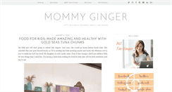 Desktop Screenshot of mommyginger.com